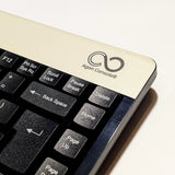 Console8 keyboard decals - beige & red