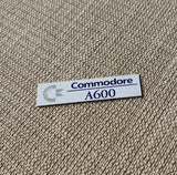 Amiga A600 case badge