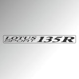 Lotus Sport 135R decal