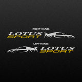 LOTUS SPORT decal (horizontal version)