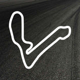 Croft Circuit Outline decal