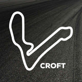 Croft Circuit Outline decal