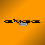 EXIGE S decal