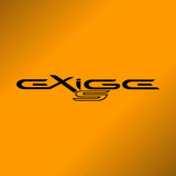EXIGE S decal
