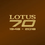 LOTUS 70 celebration decal