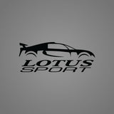 LOTUS SPORT decal (stacked version)