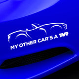 "My other car's a TVR" - Chimaera - exclusive decal