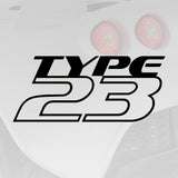 Lotus "TYPE 23" custom decal