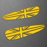 Union Jack (FACTORY) Lotus Exige S2 Wing / Spoiler end decals